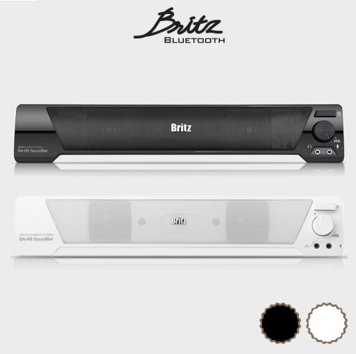 브리츠 스피커 BA-R9 데스크탑 사운드바 PC스피커 유선 USB 컴퓨터 스피커 게이밍